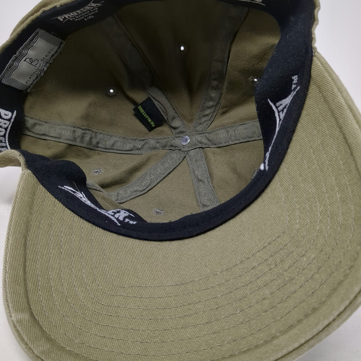 Outdoor Cap Baseball Cap Green XL Proflex Stretch Barrick Cortez Mining Safety