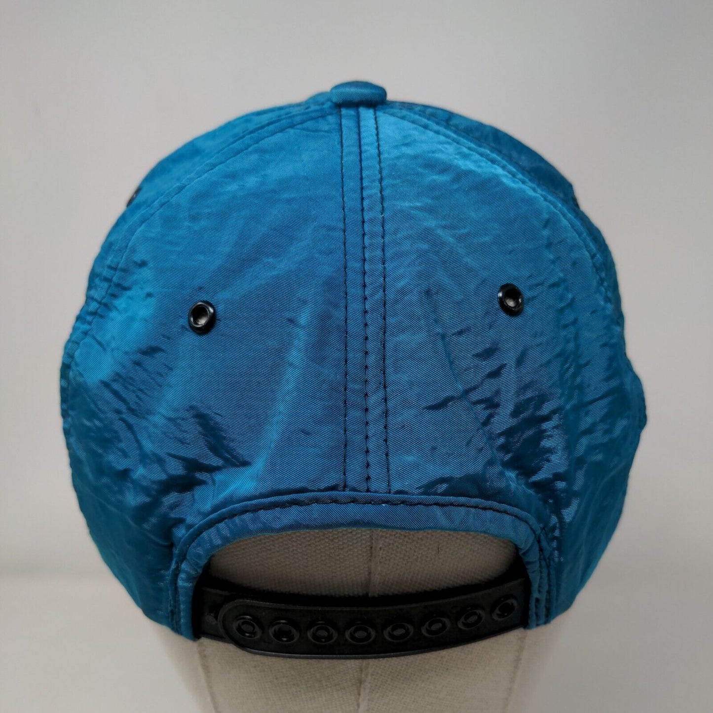 CREC Patch Snapback Hat Blue One Size Adjustable Vent Holes Embroidered