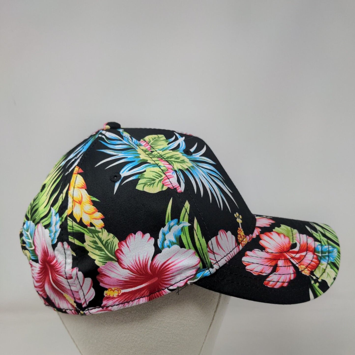 Liquid Therapy Snapback Hat Multicolor OSFM Adjustable Floral Print Otto