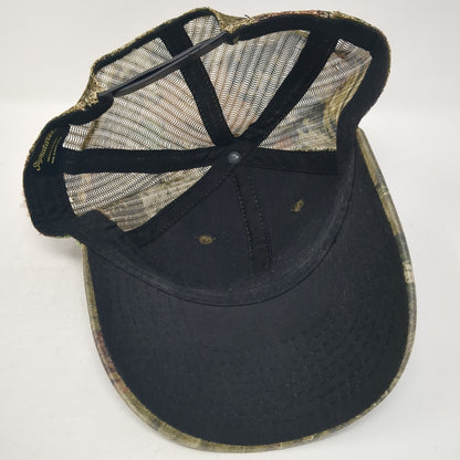 Signatures Strapback Trucker Hat Multicolor One Size Adjustable Camouflage