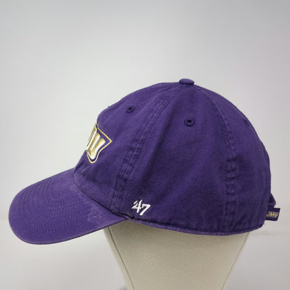 47 James Madison Dukes JMU NCAA Purple Cap One Size Slideback Embroidered Hat