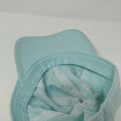 Chok Lids Skideback Hat Blue OSFA Adjustable Vented Holes 6 Panel Blank