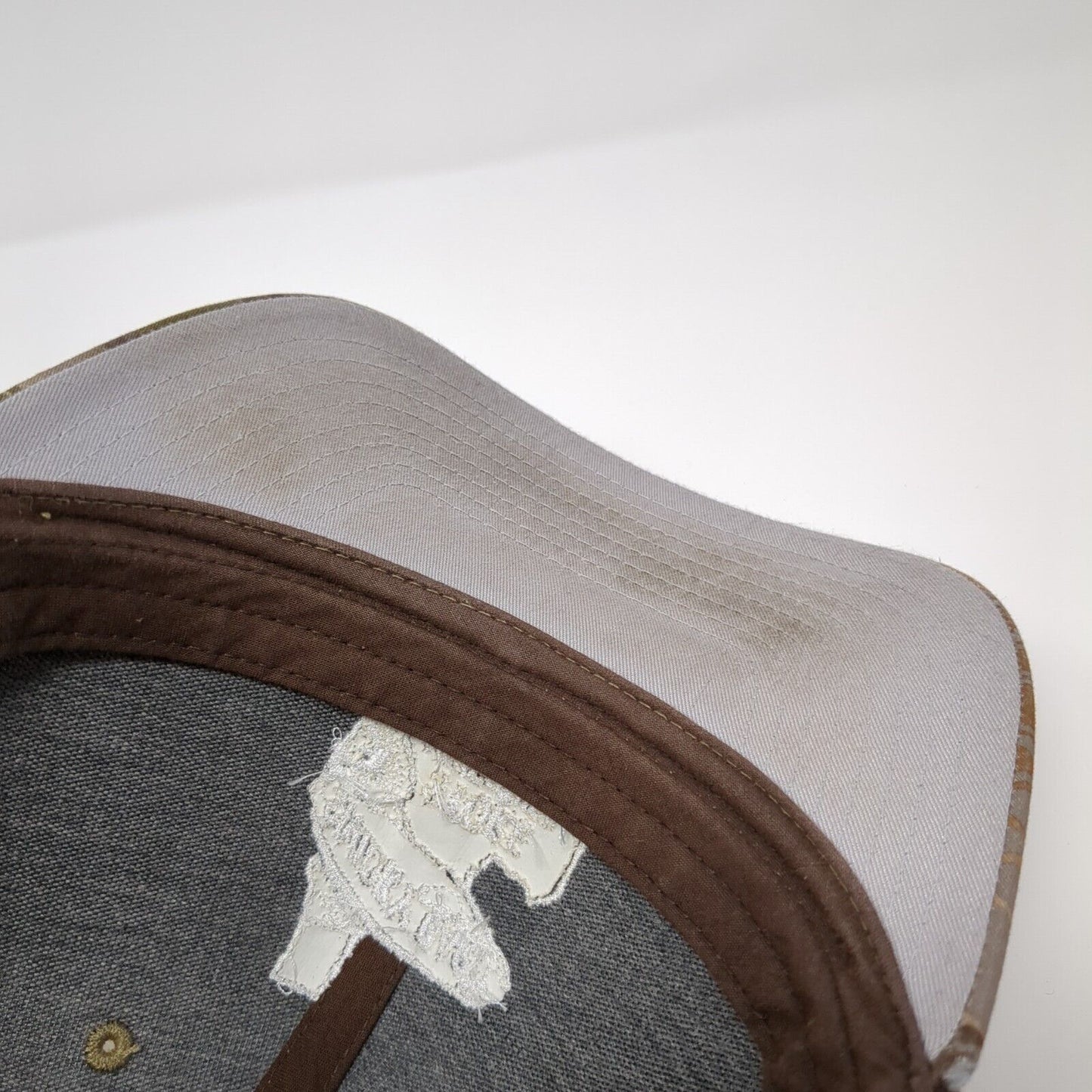 Smoky Bar Store Adventure Headquarters Snapback Trucker Hat Camo OS Yupoong