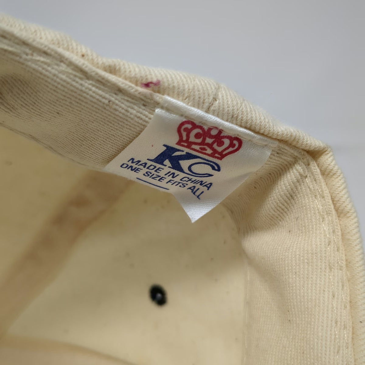KC 5 Panel Beige Hat OSFM Master Mechanic Waterloo Tool Storage Blue Snapback