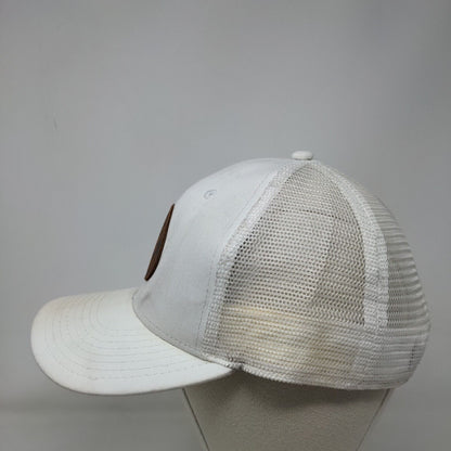 Boaters Republic Snapback Trucker Hat White OS Adjustable Mesh Back 6 Panel