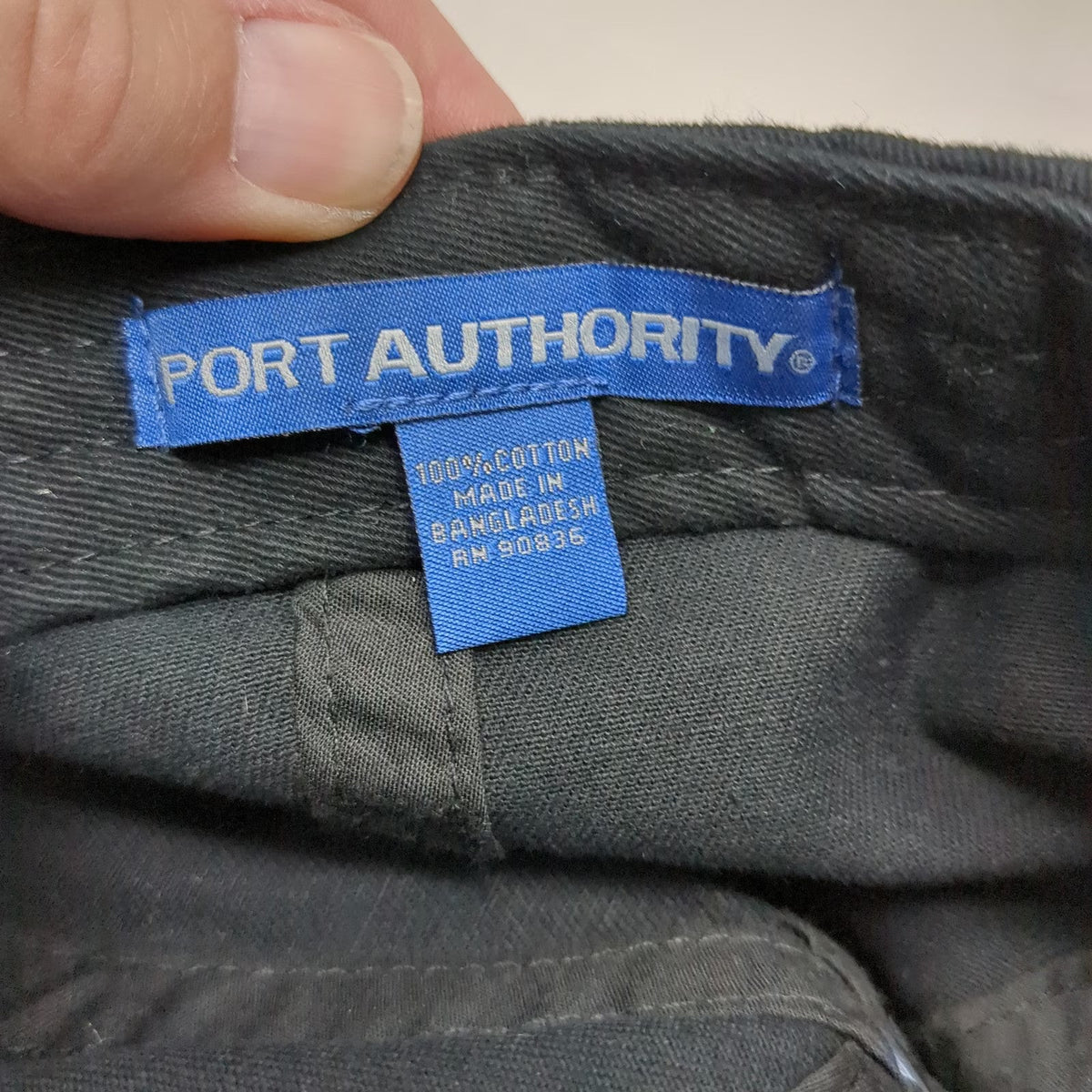 Port Authority The Boat Company Expeditions Black Baseball Cap One Size Hat