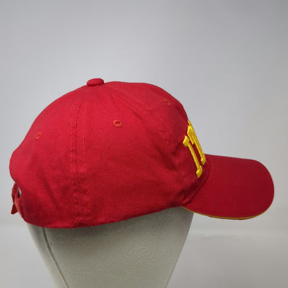 Gruppo Wang Baseball Cap Red One Size Italia Italy Flag Embroidered Hat Strap