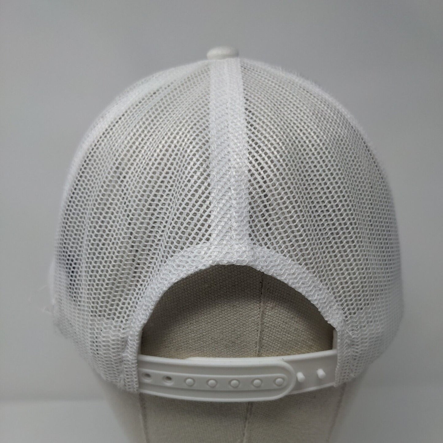 Corp+ Motel Studio 6 Snapback Trucker Hat White One Size Mesh Back