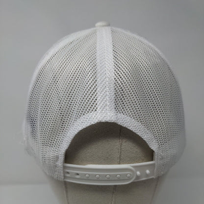 Corp+ Motel Studio 6 Snapback Trucker Hat White One Size Mesh Back
