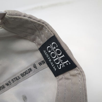 Golf Gods 5 Panel Gray One Size Snapback Cocaine Hookers Graphic Flat Brim Hat