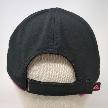 Adidas Baseball Cap Black One Size adizero Strapback Embroidered Athletic Hat