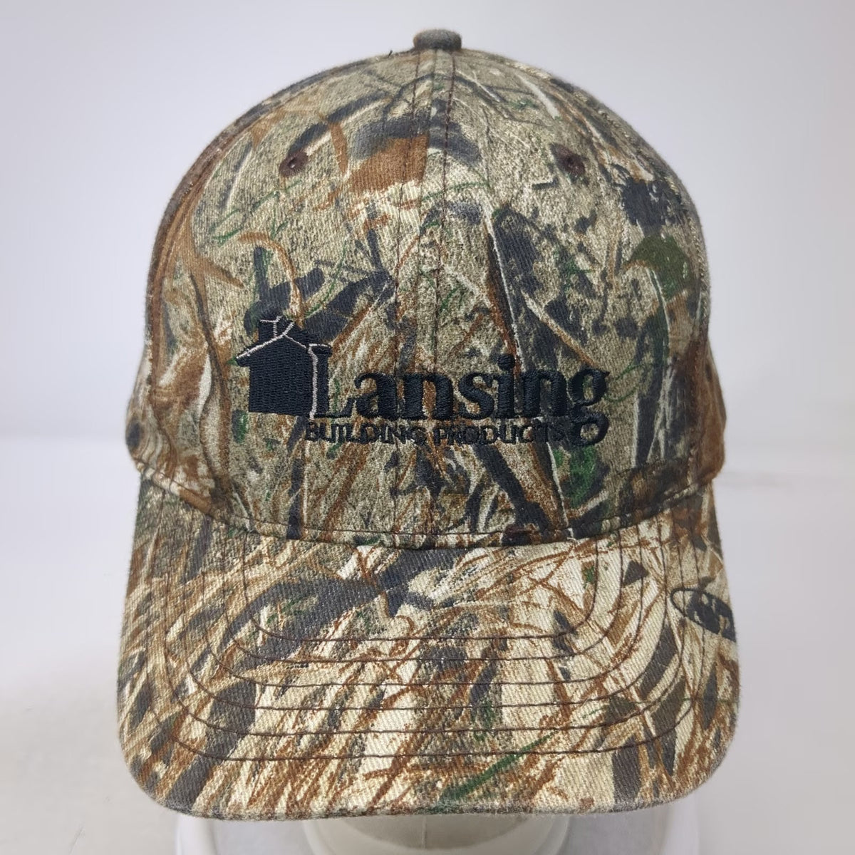 Lansing Building Products Mastic Home Green Camo Baseball Cap One Size Hat
