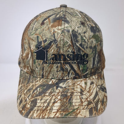 Lansing Building Products Mastic Home Green Camo Baseball Cap One Size Hat