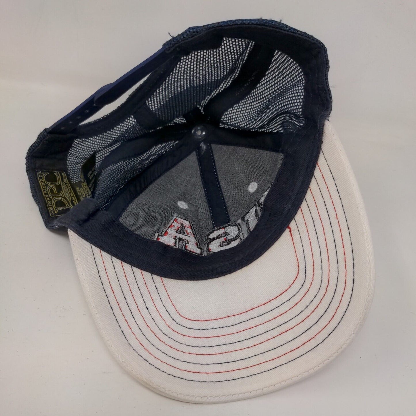 USA Flag Snapback Mesh Back Trucker Hat Multi OSFM Colorblock 6 Panel