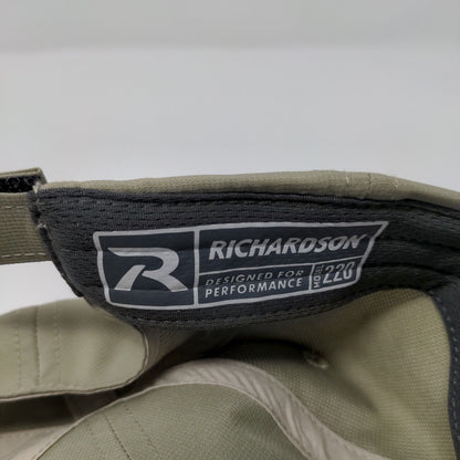 Western Hunter Strapback Hat Tan OSFA Adjustable UPF 35+ Richardson