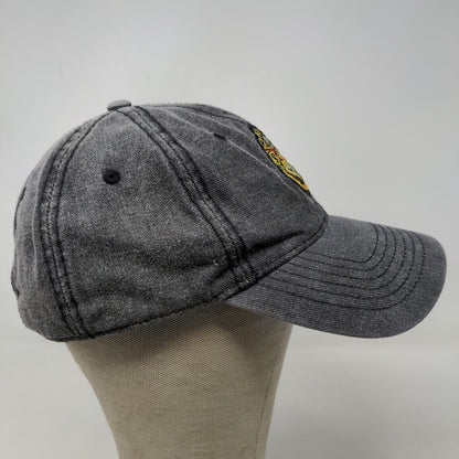 Harry Potter Men's Slideback Hat Gray Size OSFM Embroidered Logo 14+ Hogwarts