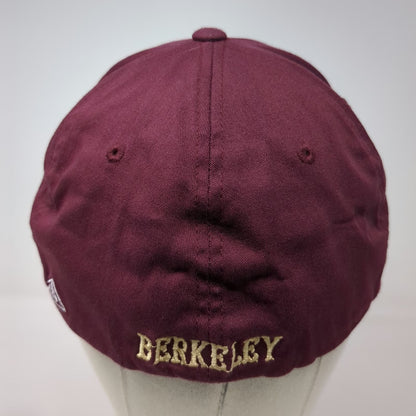 Pacific Headwear Baseball Cap Red 8 Berkeley Letter B Flexfit Embroidered Hat