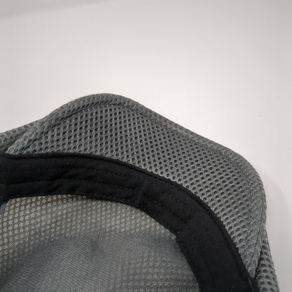 Unbranded Flat Cap Gray One Size Adjustable Mesh Breathable Blank
