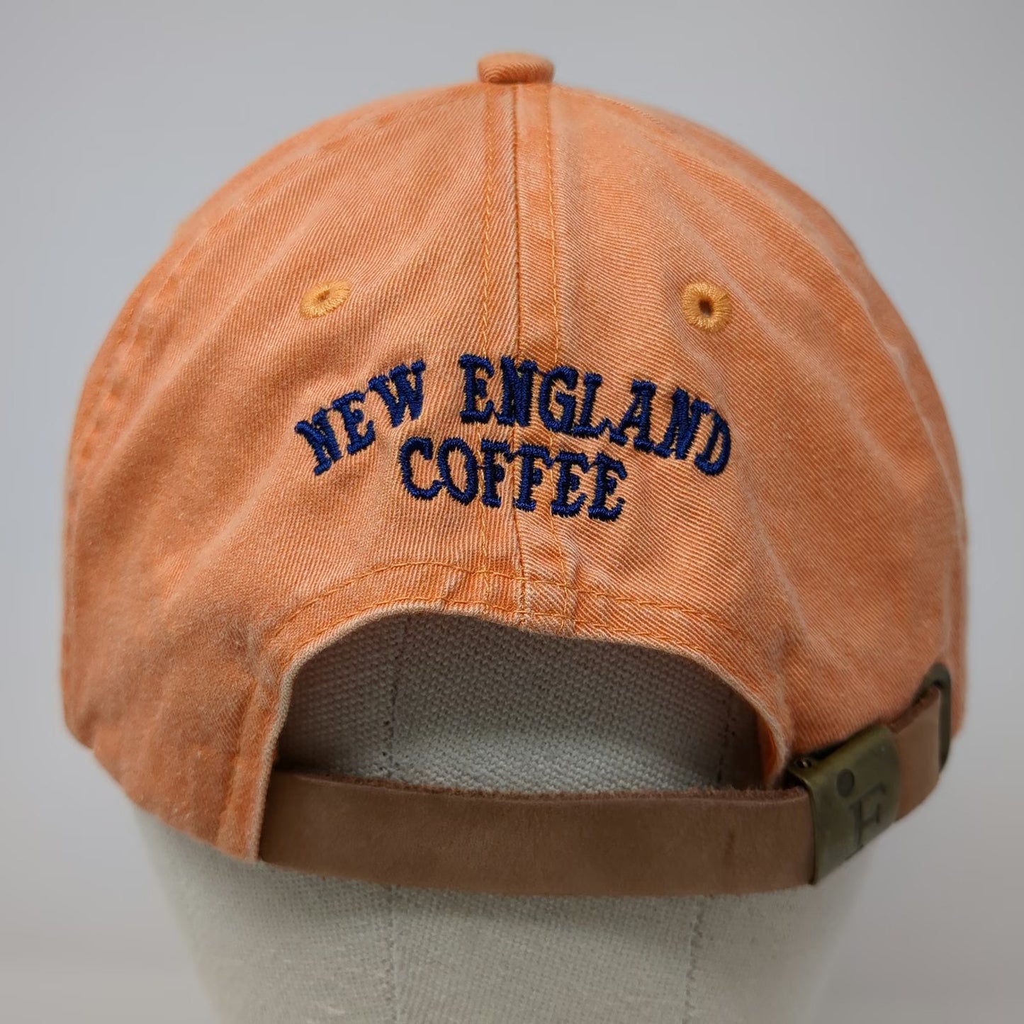 Fahrenheit Baseball Cap Orange One Size New England Coffee Golf Classic Hat