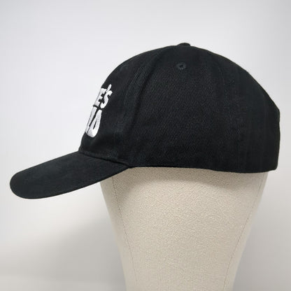 Wayne's World Black Snapback Hat One Size Globe Embroidered Movie TV Promo