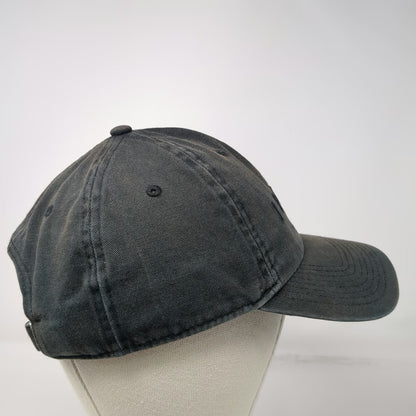Jordan Brand Baseball Cap Black One Size Jumpman Logo Slideback Cotton Twill Hat