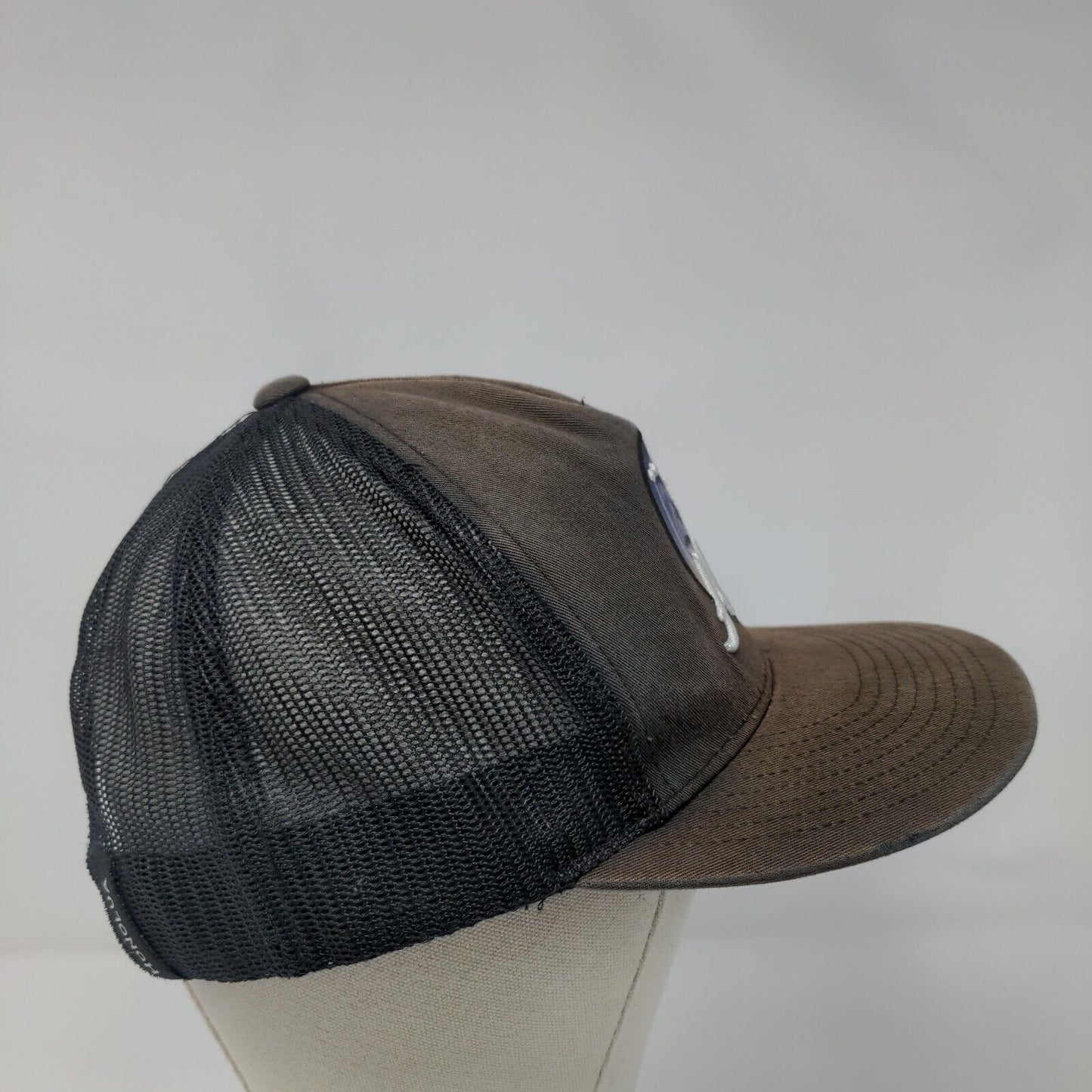 Aloha Snapback Mesh Back Trucker Hat Black One Size Adjustable Honolua
