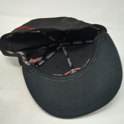 Choko Authentics Snap-on Skull Garage Gray Baseball Cap One Size Hat Fitted