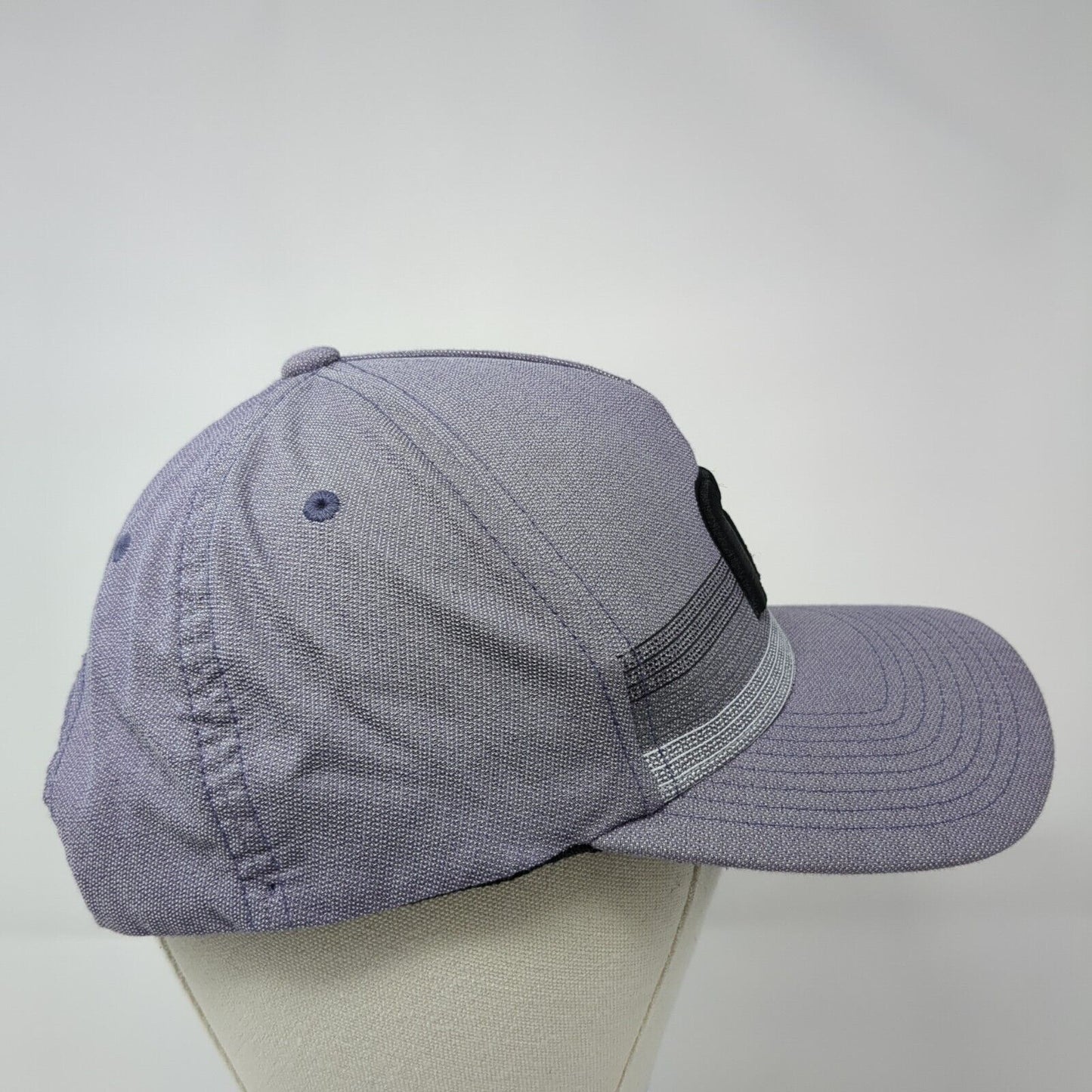 Travis Mathew Snapback Hat Purple One Size Embroidered Flexfit 110