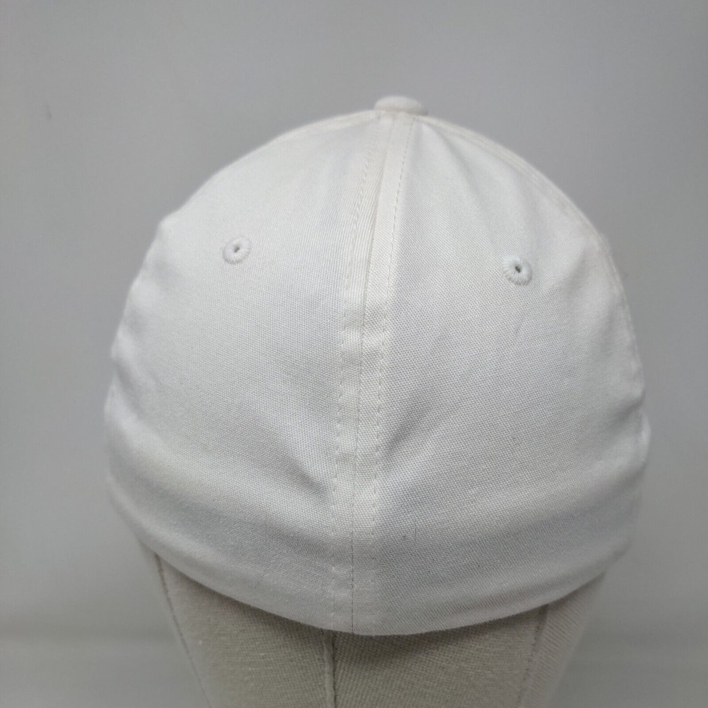Port Authority Men's Fitted Hat S-M Embroidered MSU Ice Hockey Logo Cotton Blend