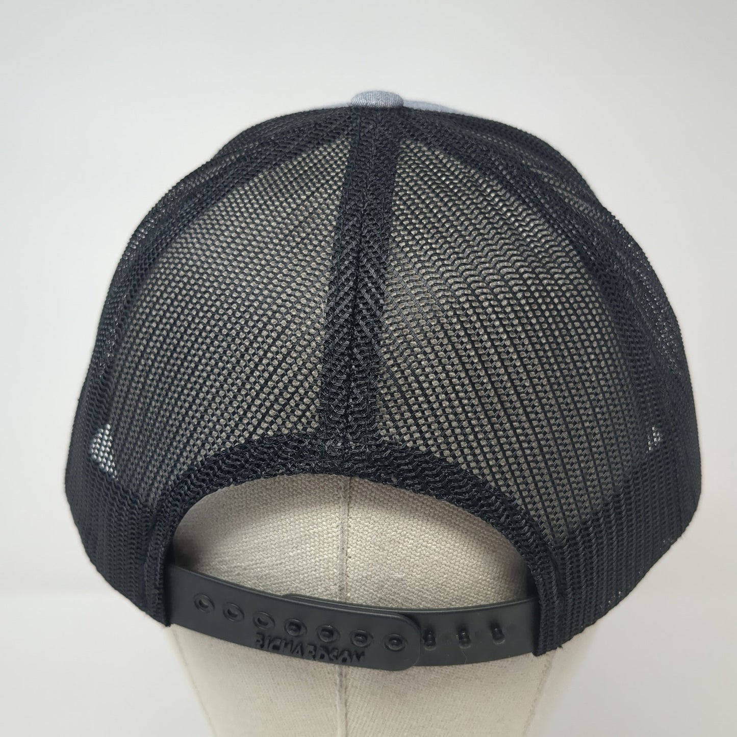 What's Next Fully Promoted Trucker Hat Gray One Size Adjustable Richardson