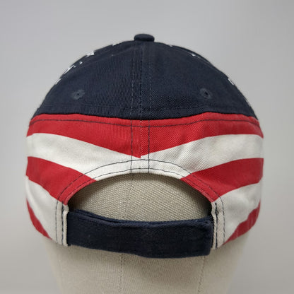 Headwear Baseball Cap Blue Red White OSFM USA Stars Stripes Flag Patriotic Hat