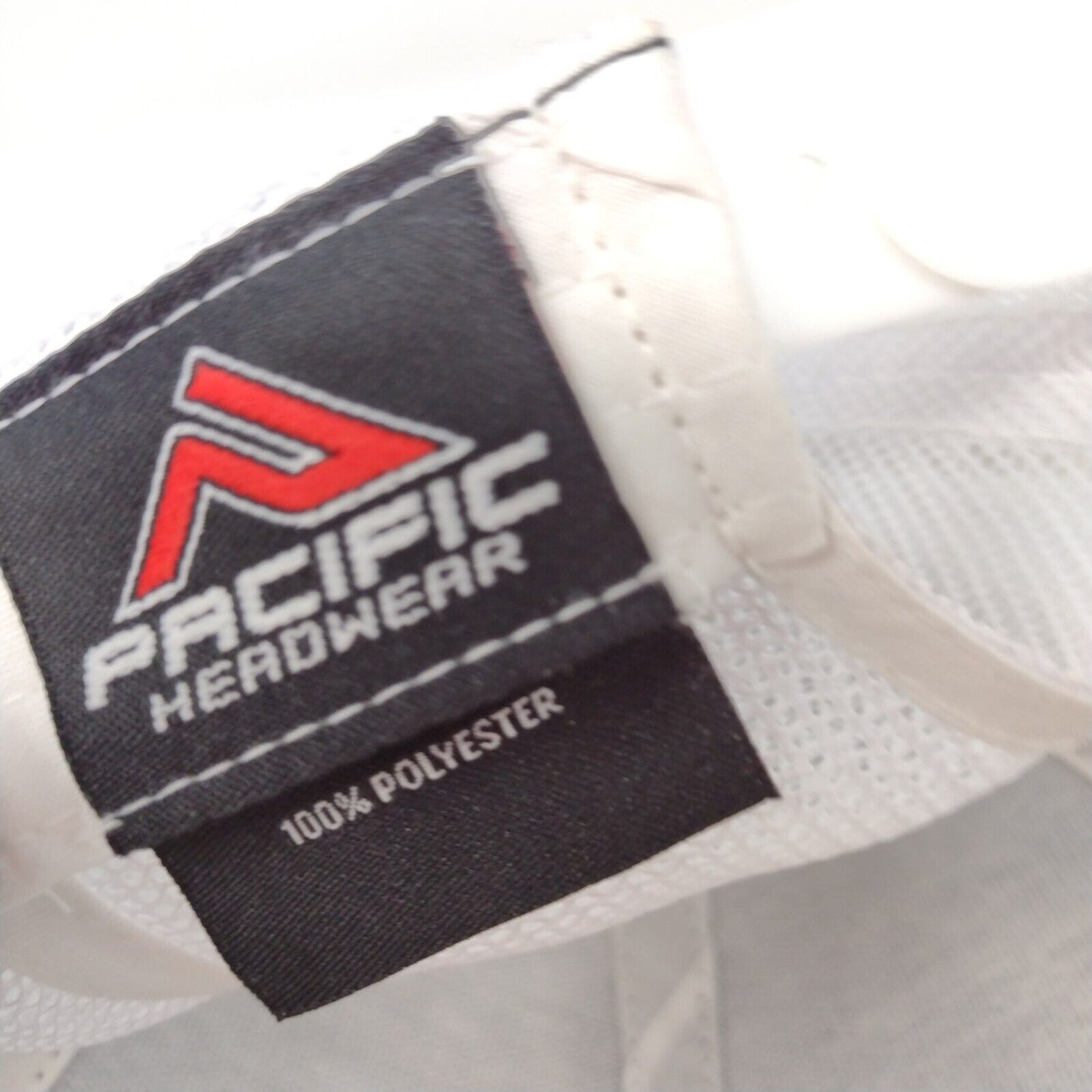 Pacific Headwear Snapback Mesh Back Trucker Hat Gray OSFA Embroidered