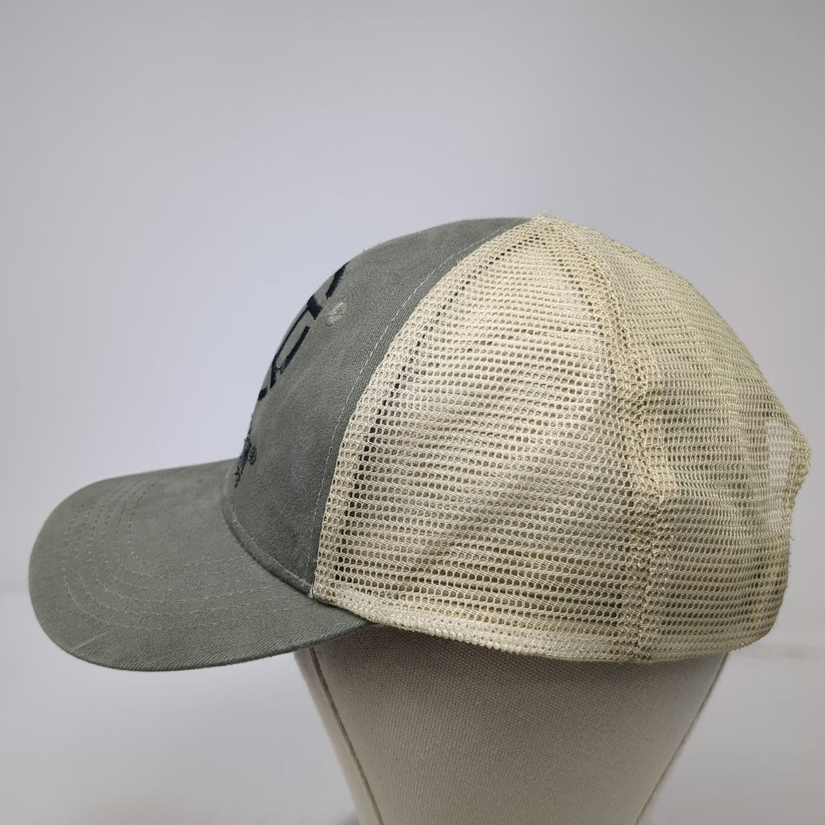 Trucker Hat Green One Size Gemtech Suppressors Logo Mesh Back Snapback Firearm