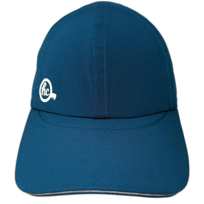 Allstate Hot Chocolate 15k 5k Run Baseball Cap Blue One Size Reflective Brim Hat