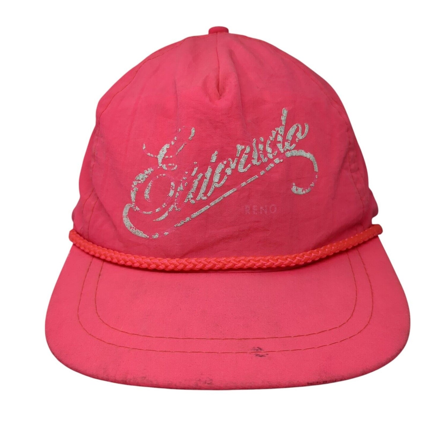 Colorado Reno Snapback Hat Pink One Size Adjustable 6 Panel Rope KC Caps