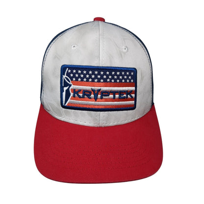 Kryptek American Flag Snapback Trucker Hat Multicolor OS Mesh Back Outdoor Cap