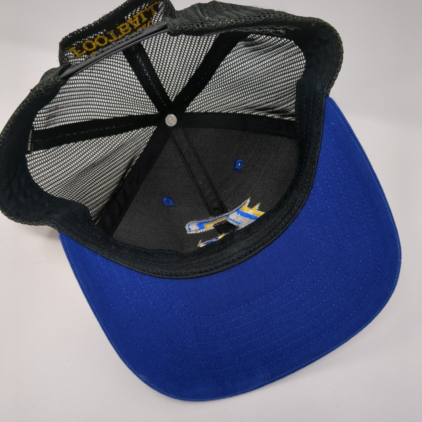 Cougar Football 112 Snapback Trucker Hat Blue One Size Mesh Back Richardson