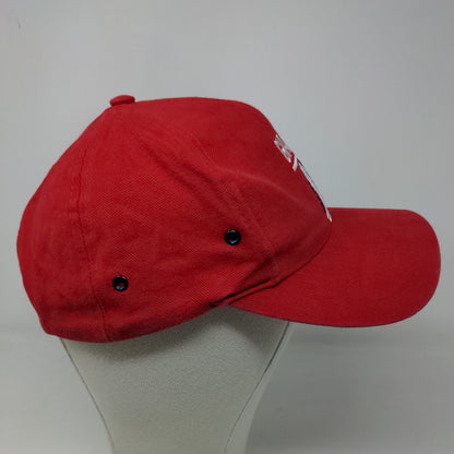 Logo 7 Men's Snapback Hat Red Size OSFA Embroidered NFL New York Giants Logo