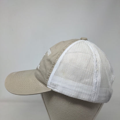Mississippi Tennessee Transformers Inc Strapback Trucker Hat Tan OSFM Mesh Back