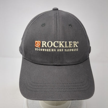 Rockler Woodworking & Hardware Slideback Baseball Cap Gray OS Adjustable