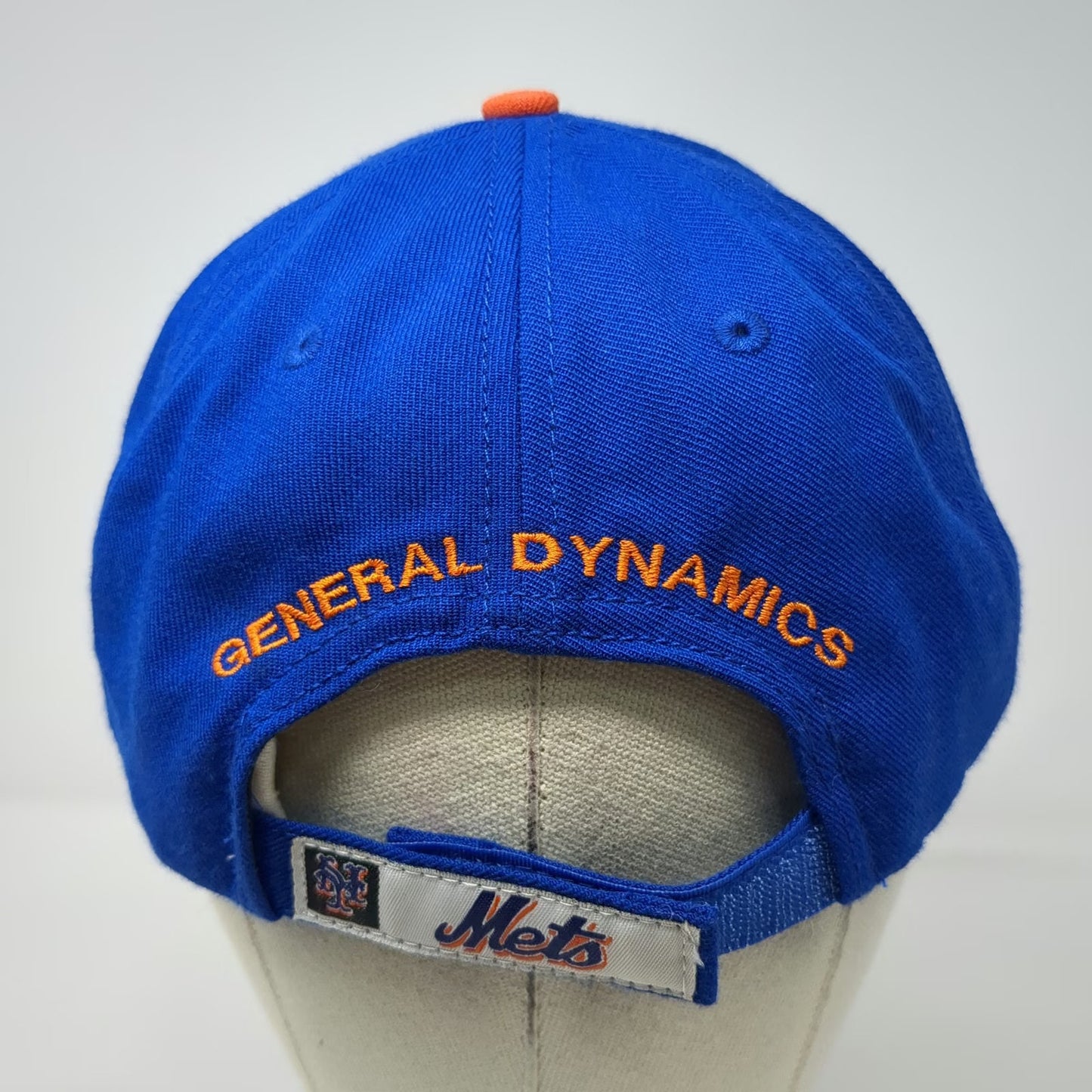 New York Mets MLB New Era Blue Baseball Cap One Size General Dynamics Strapback