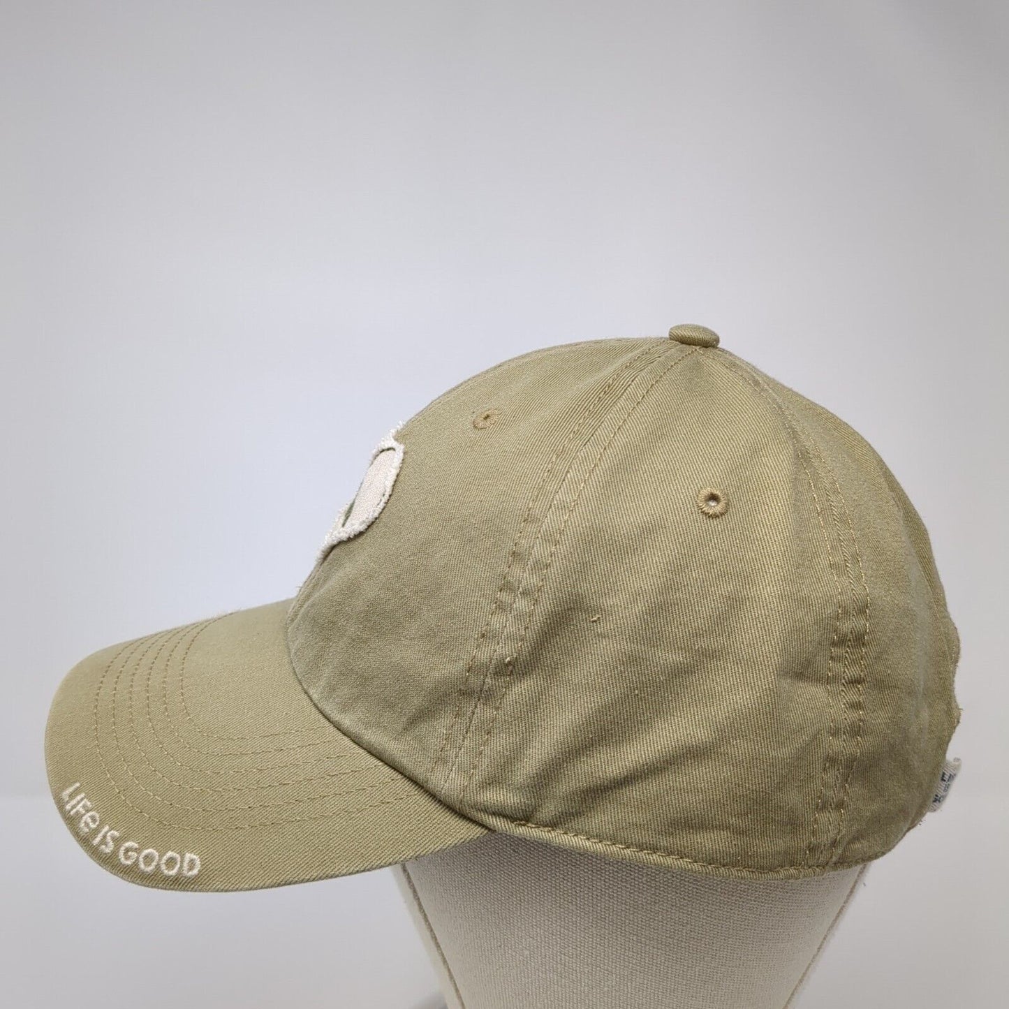 Be Kind Slideback Hat Tan One Size The Art Of Optimism Life Is Good
