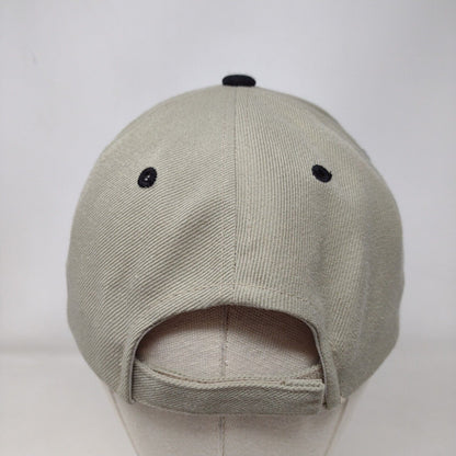 Frog's World Famous Entertainment Strapback Hat Tan OS Adjustable Embroidered