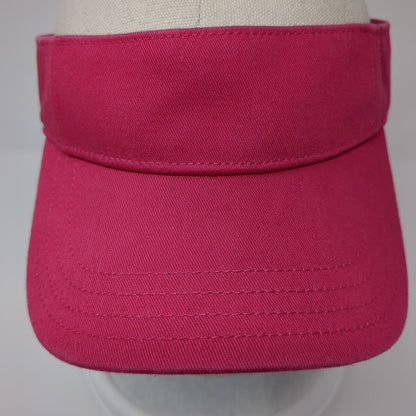 Tropical Trends Dpc Strapback Sun Visor Hat Pink One Size Adjustable