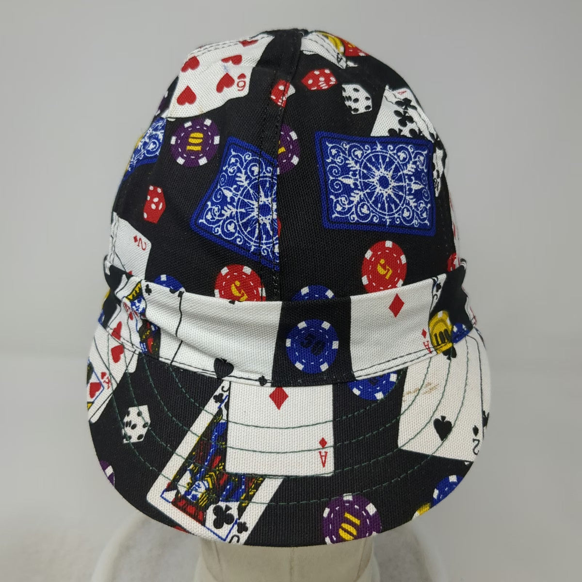 Kromer Baseball Cap Black Casino Poker Chips Playing Cards Dice Gambling Hat 7