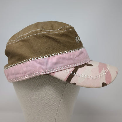 Paramount Outdoors Budweiser Army Cap Brown Pink Camo One Size Strapback Hat