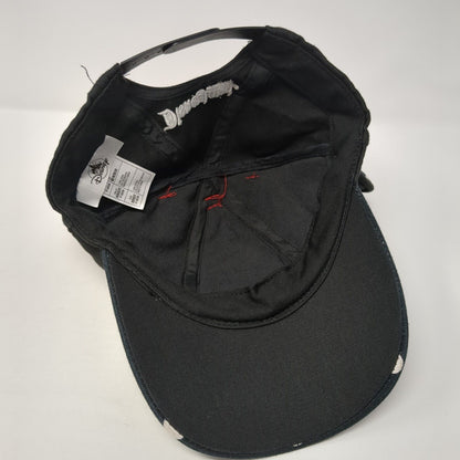 Minnie Mouse Ears Bow Snapback Hat Black 57-60cm Polka Dot Disney