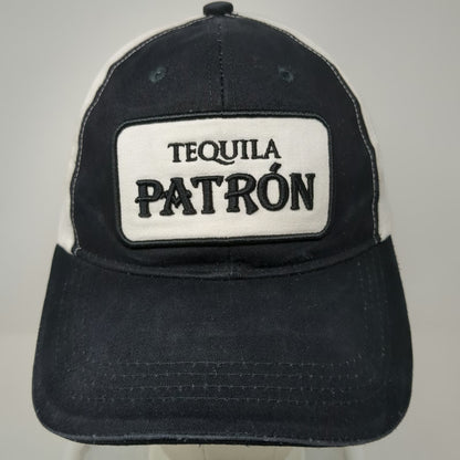 Patron Tequila Baseball Cap Black One Size Simply Perfect Patch Two Tone Hat