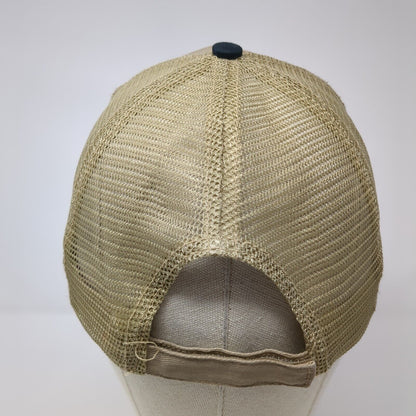 Siscra Wild Bunch Strapback Trucker Hat Tan One Size Mesh Back Nissun