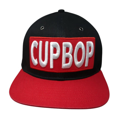 Cupbop Snapback Hat Multicolor One Size Adjustable Shhh Just Eat!